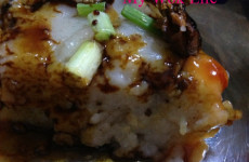 Steamed yam cake