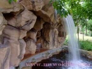 Jacob Ballas Park Waterfall