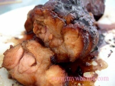 Char siew Roasted pork