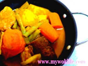 Vegetarian Curry Vegetable