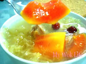 Papaya soup