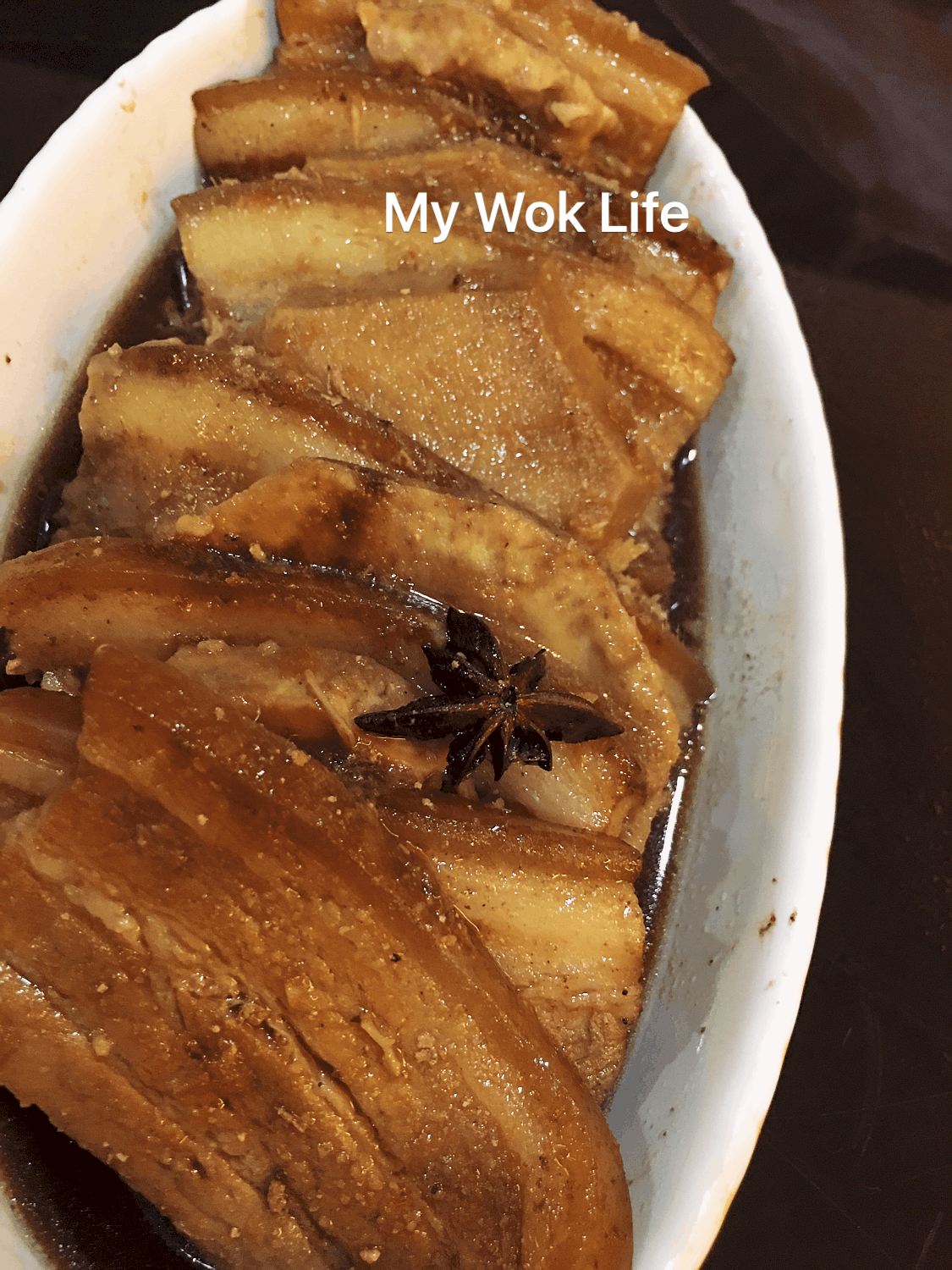 My Wok Life Cooking Blog Kou Rou with Taro Yam (芋头扣肉)