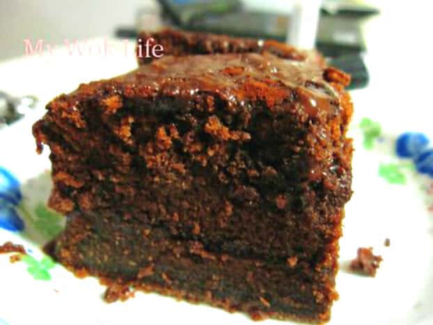 Super moist chocolate fudge cake