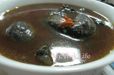 Black Chicken Soup Recipe (滋补乌鸡汤) - My Wok Life Cooking Blog