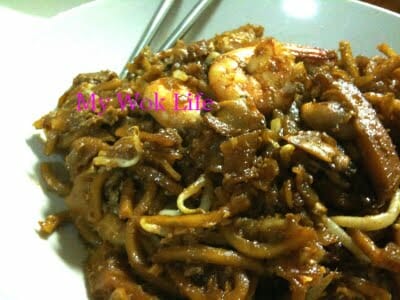Singapore fried kway teow