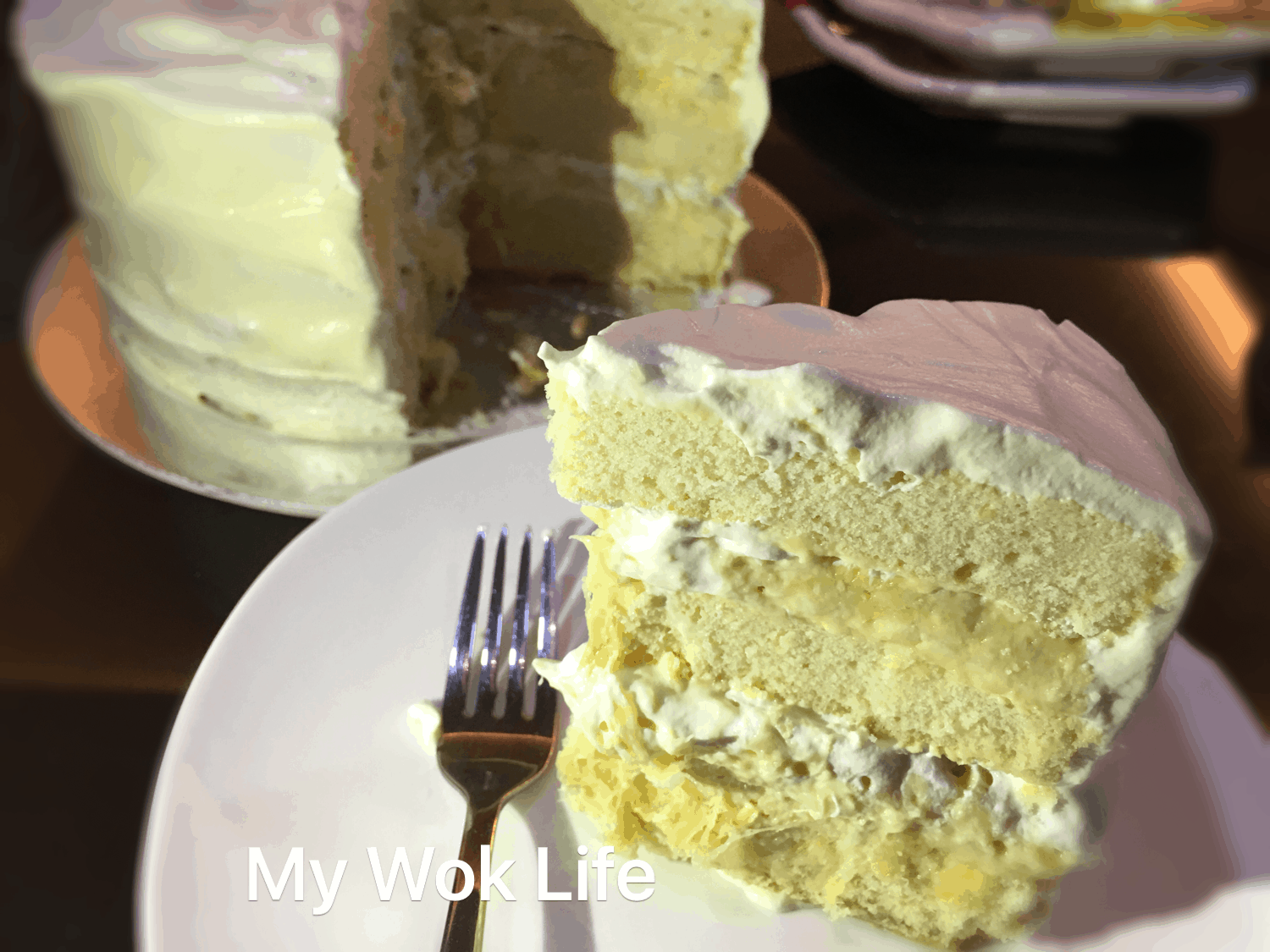 My Wok Life Cooking Blog Homemade Durian Cake Recipe