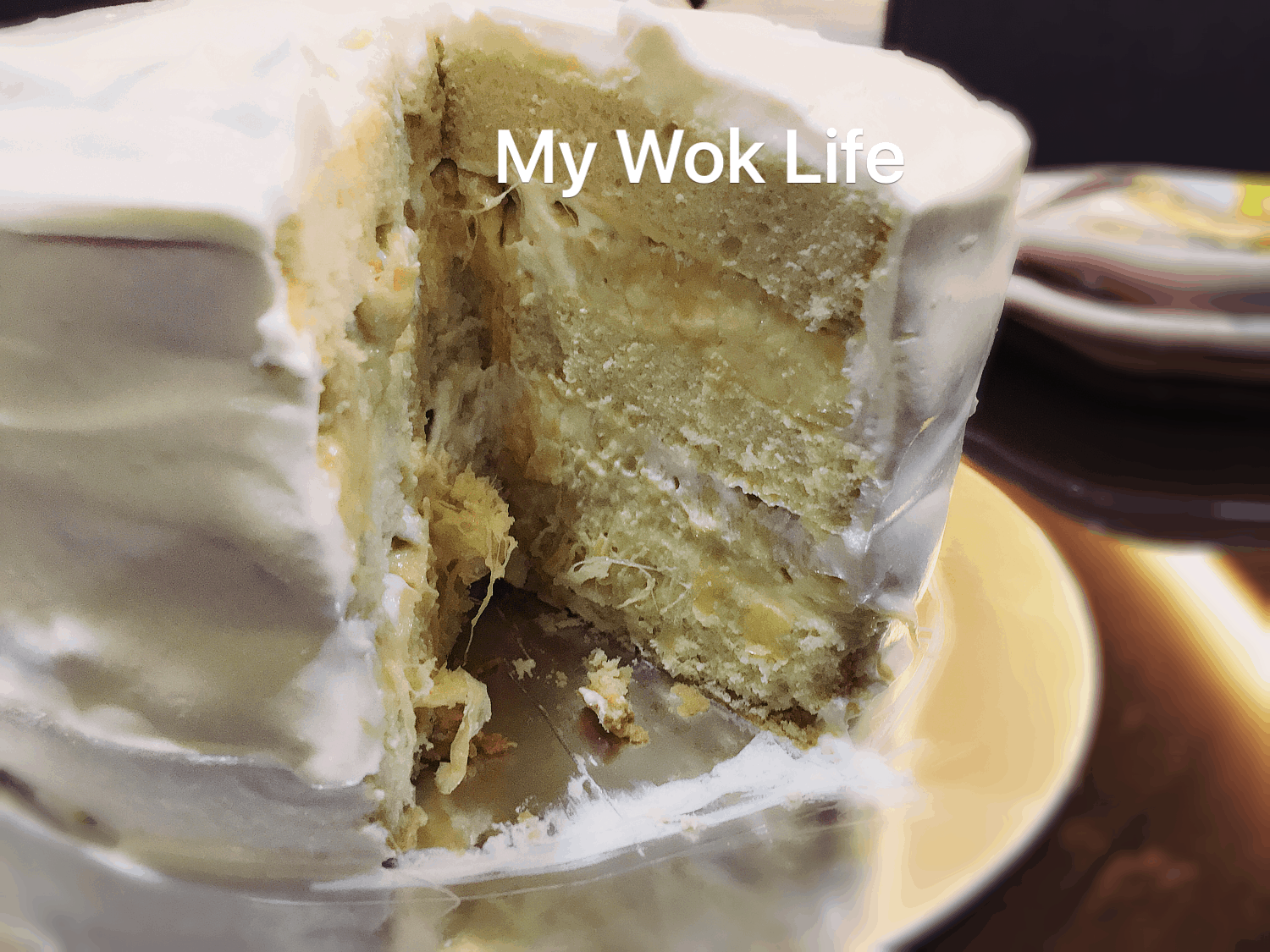 My Wok Life Cooking Blog Homemade Durian Cake Recipe