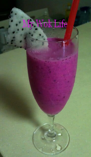 Dragon Fruit Ice-Blended Juice