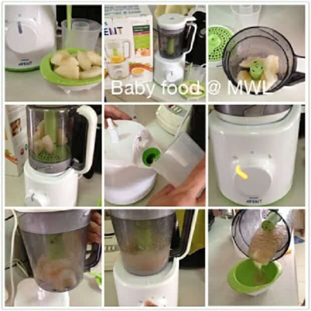 Philips Avent Combined Steamer and Blender for making yummy and nutritious baby food