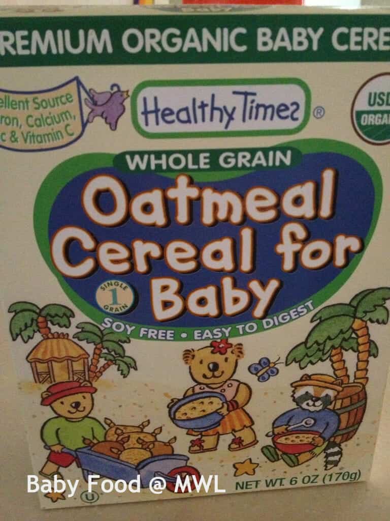 Oatmeal cereal