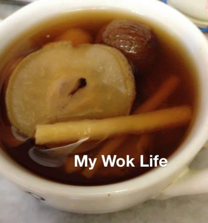 My Wok Life Cooking Blog - Snow Pear Herbal Tea -