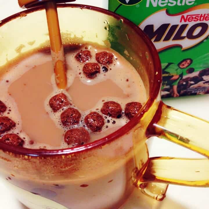 Milo cereal in Milo drink. 5 Reasons to Drink MILO Every day