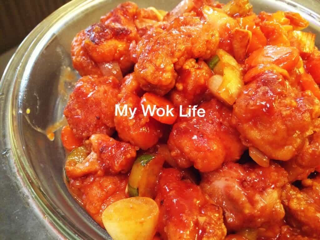 My Wok Life Cooking Blog - Sweet & Sour Japanese Crispy Chicken -