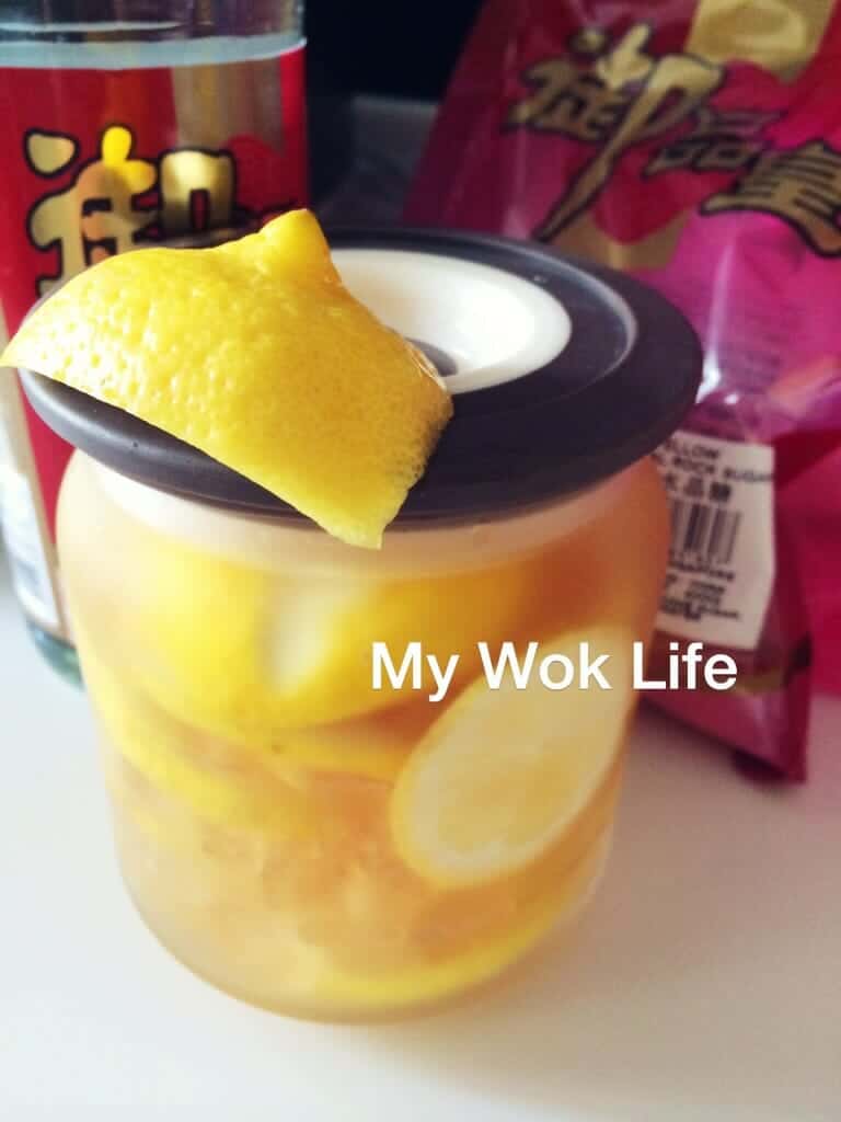 My Wok Life Cooking Blog - Lemon Vinegar Juice -