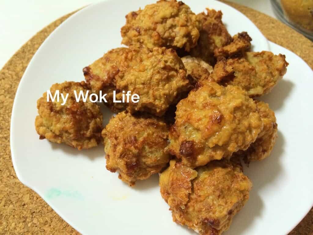 My Wok Life Cooking Blog - Simple Air-Fried (Pork) Meat Ball -