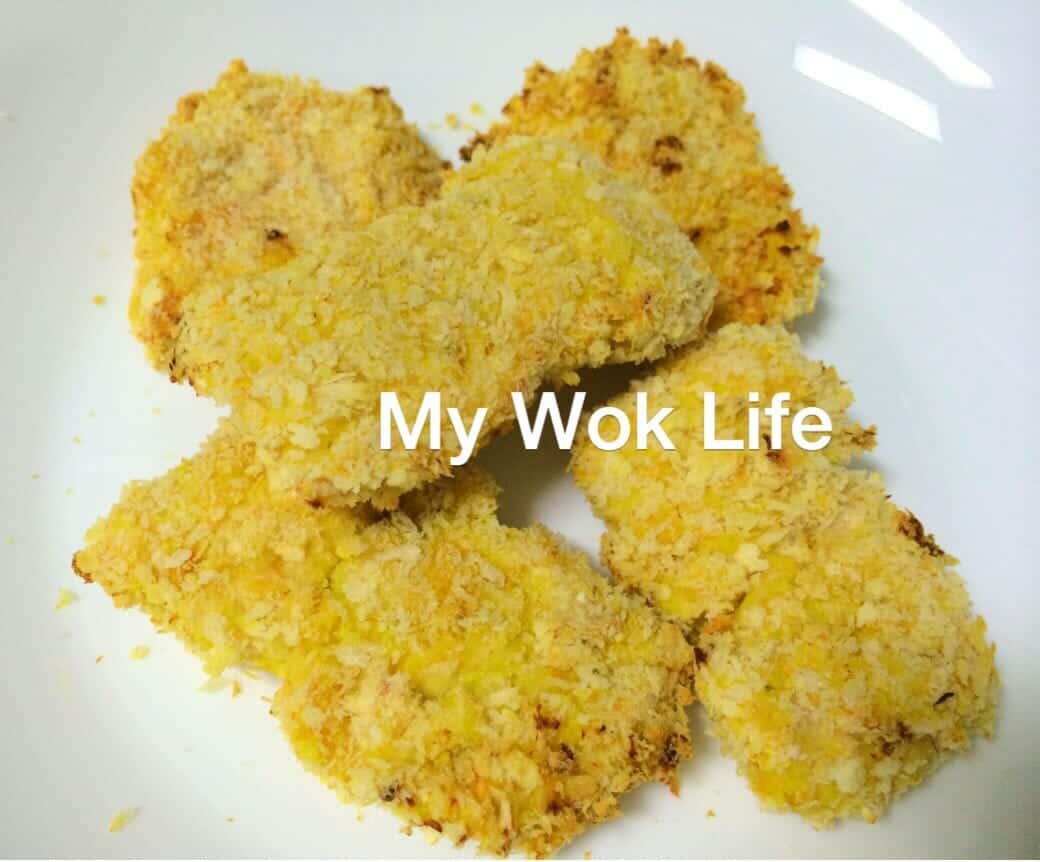My Wok Life Cooking Blog - (Air-Fried) Chicken Veggie Nuggets (for Toddlers) -
