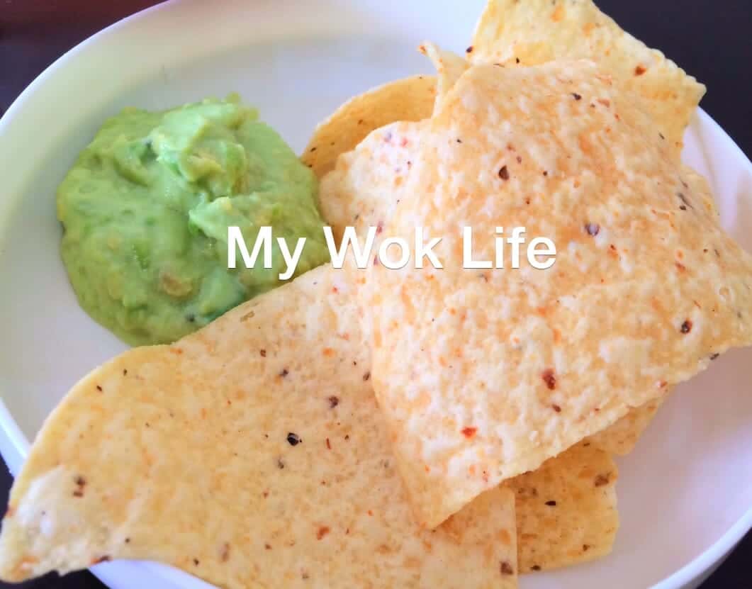 My Wok Life Cooking Blog - Guacamole Light -