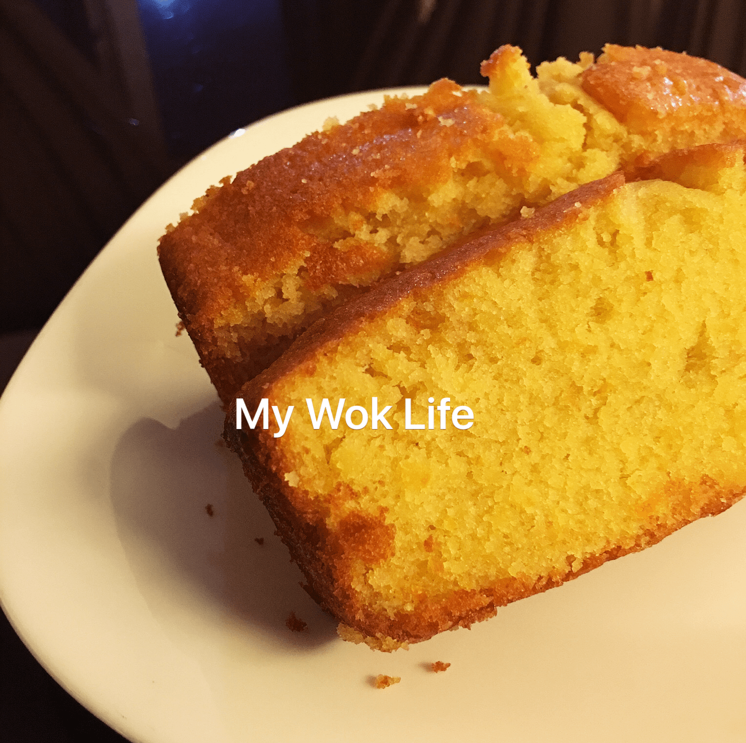 My Wok Life Cooking Blog - Easy Orange Butter Cake -