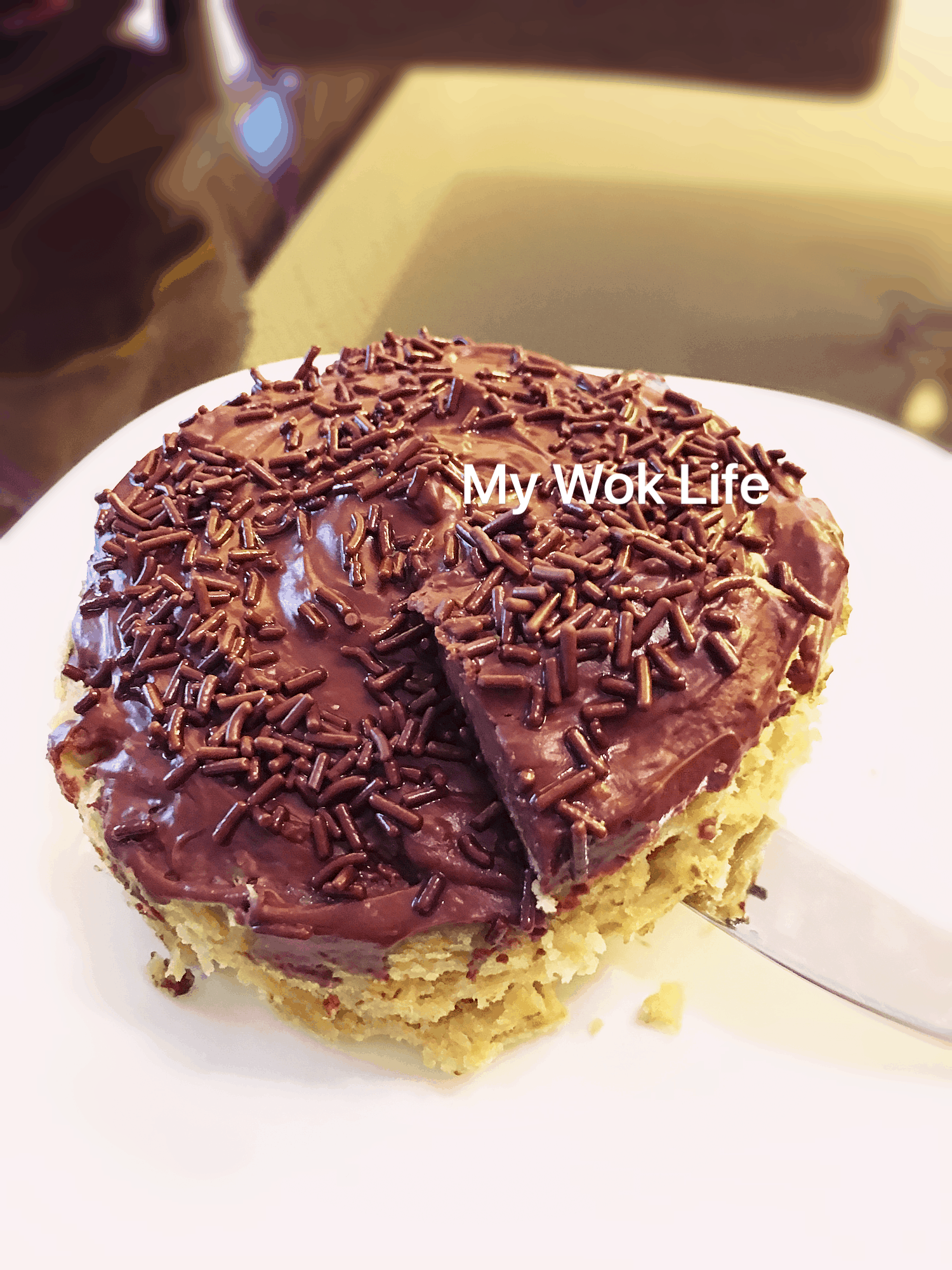 My Wok Life Cooking Blog Avocado Cake with Chocolate Cream Cheese