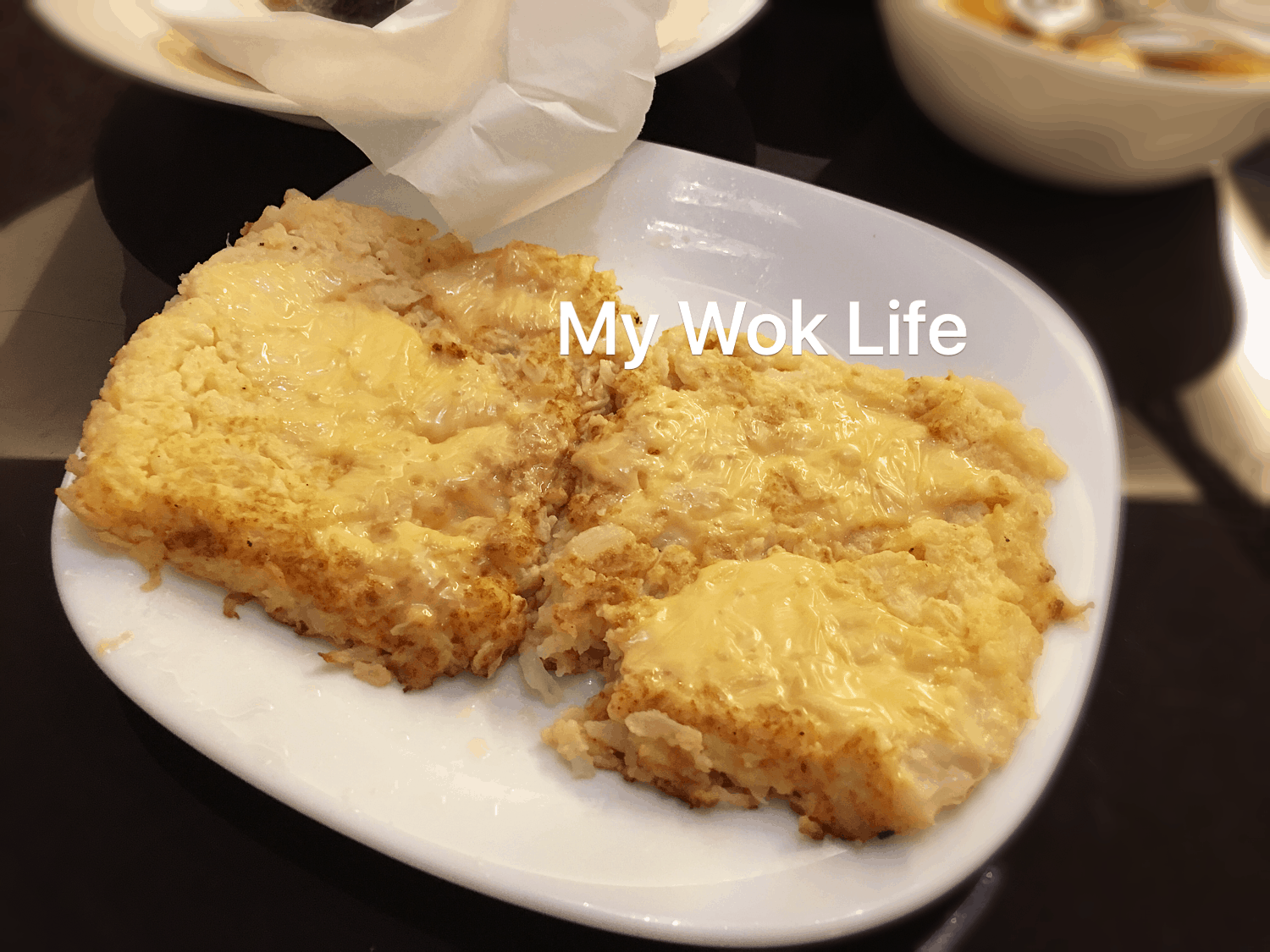 My Wok Life Cooking Blog - Low-Carb Cheesy "Toast" -