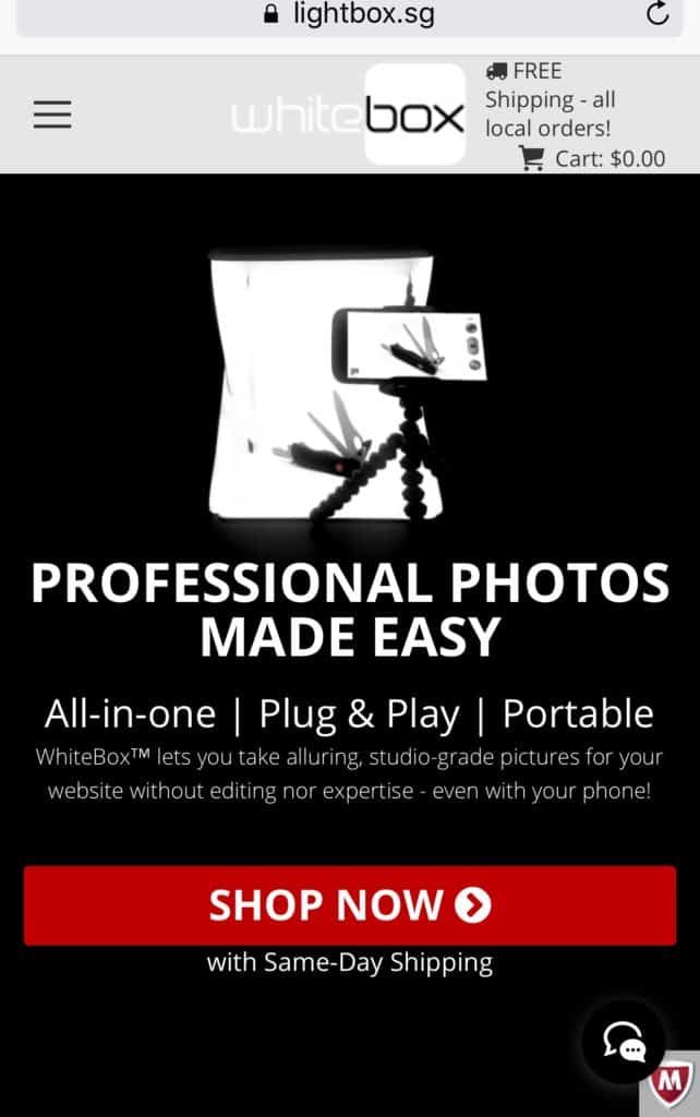 My Wok Life Cooking Blog Reasons Why We Should Own a WhiteBox™ for Easy Professional Photo Taking