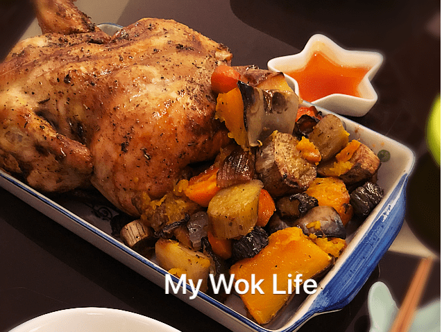 My Wok Life Cooking Blog Aromatic Roast Chicken (香喷喷烤鸡)