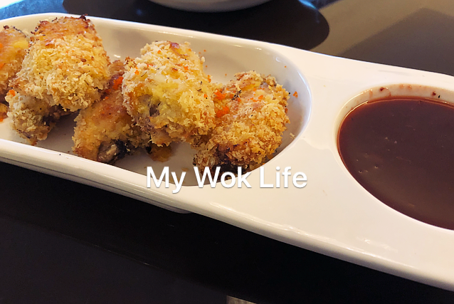 My Wok Life Cooking Blog - Healthy Fried Chicken Winglets & Cranberry Sauce (无油炸鸡翼&蔓越莓酱) -