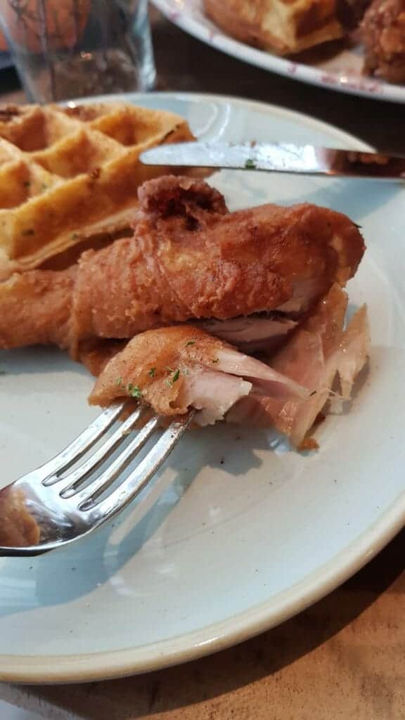 My Wok Life Cooking Blog Fried Chicken & Waffles at The Bird Southern Table & Bar @ Marina Bay Sand