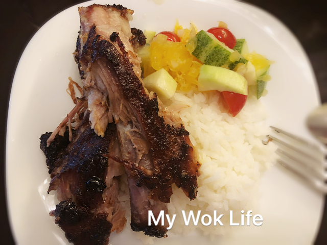 My Wok Life Cooking Blog - Easy Mixed Spices Pork Ribs (简单烤排骨) -