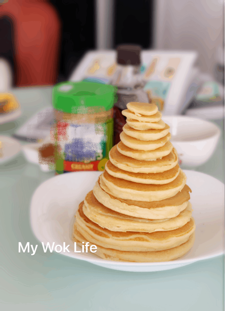 My Wok Life Cooking Blog - Fluffy Pancake Recipe (松饼食谱) -