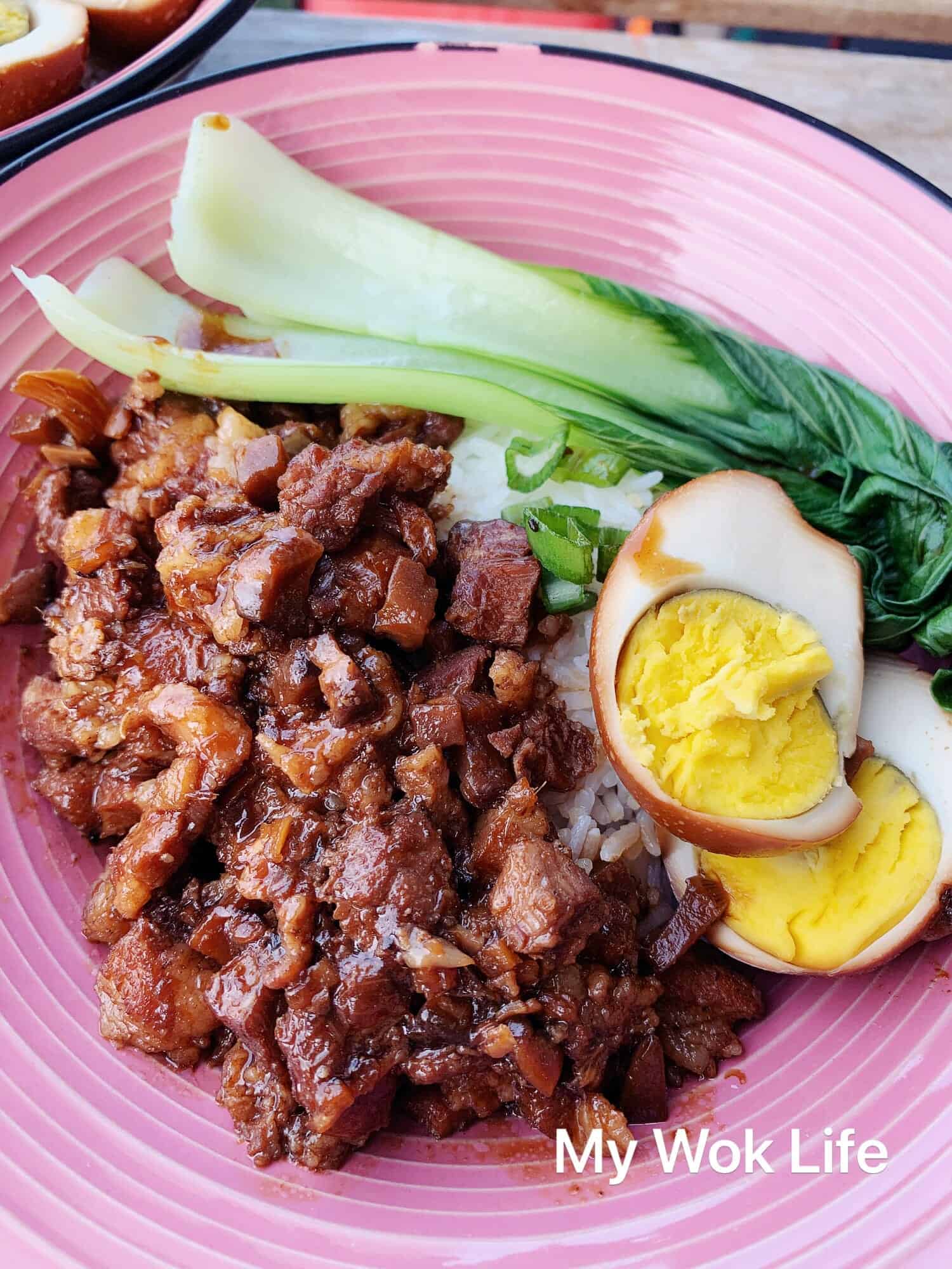 Taiwanese Lu Rou Rice (台式卤肉饭)
