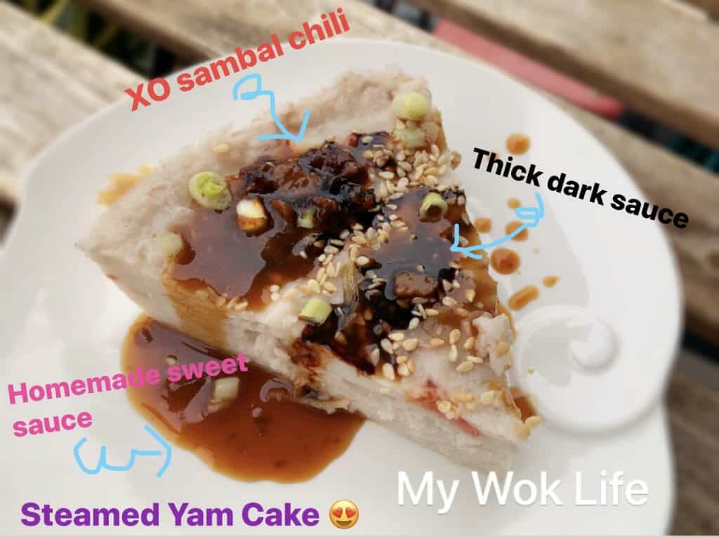 My Wok Life Cooking Blog - Easy Yam Cake (芋头糕) Recipe - Yam Cake