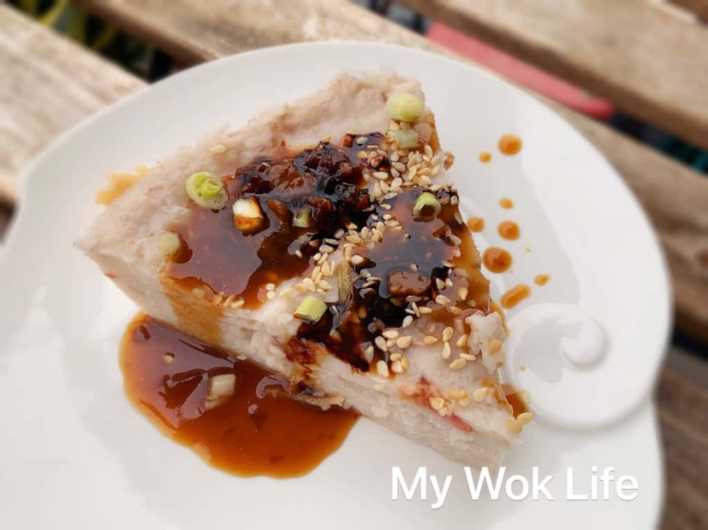 My Wok Life Cooking Blog Easy Yam Cake (芋头糕) Recipe