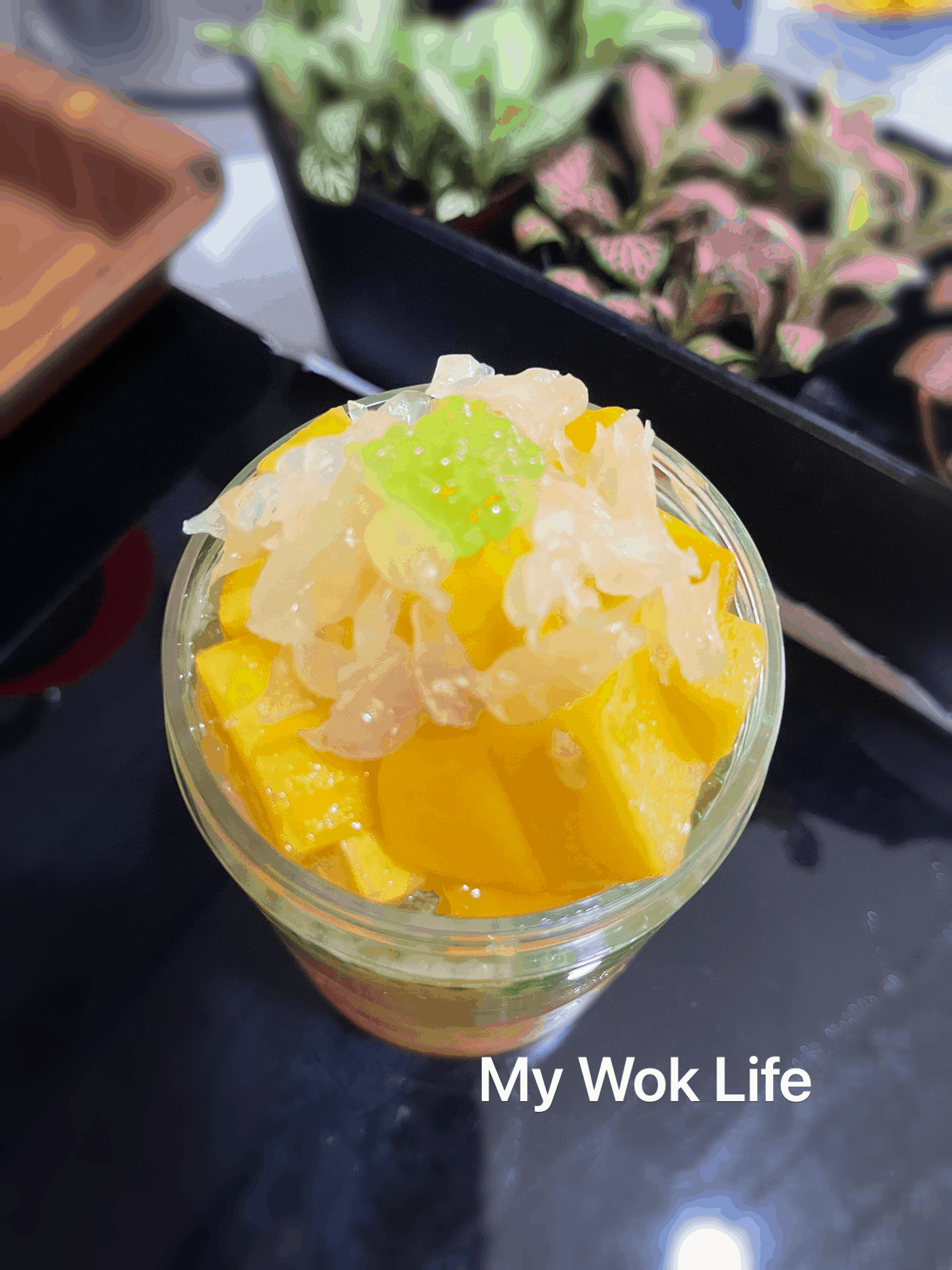 My Wok Life Cooking Blog Easy Mango Sago Pomelo in Jar (简易罐装芒果西米露)