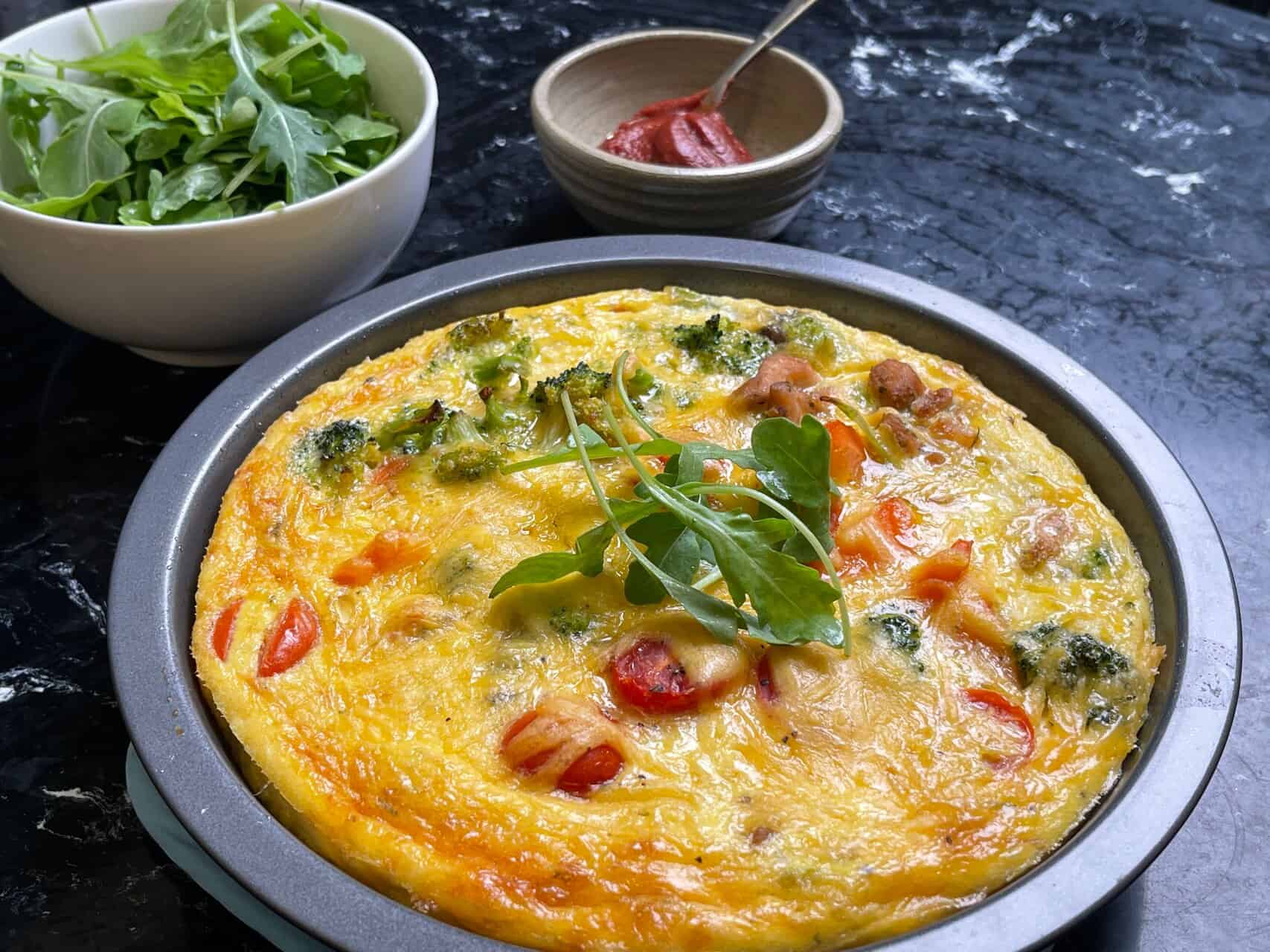 My Wok Life Cooking Blog Frittata with leftover dishes (意式烘蛋- 利用剩菜制作)