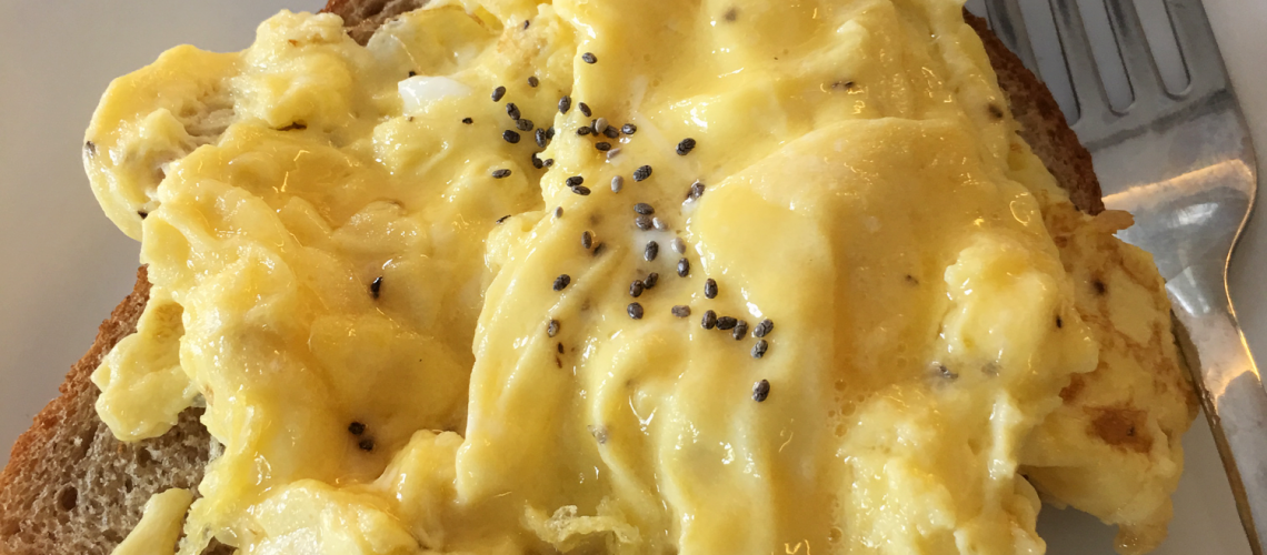 Perfect Scrambled Egg Over Easy Recipe My Wok Life