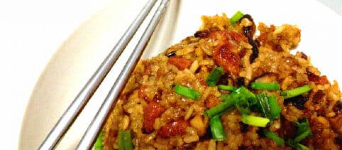 Chinese Stir fried sticky rice