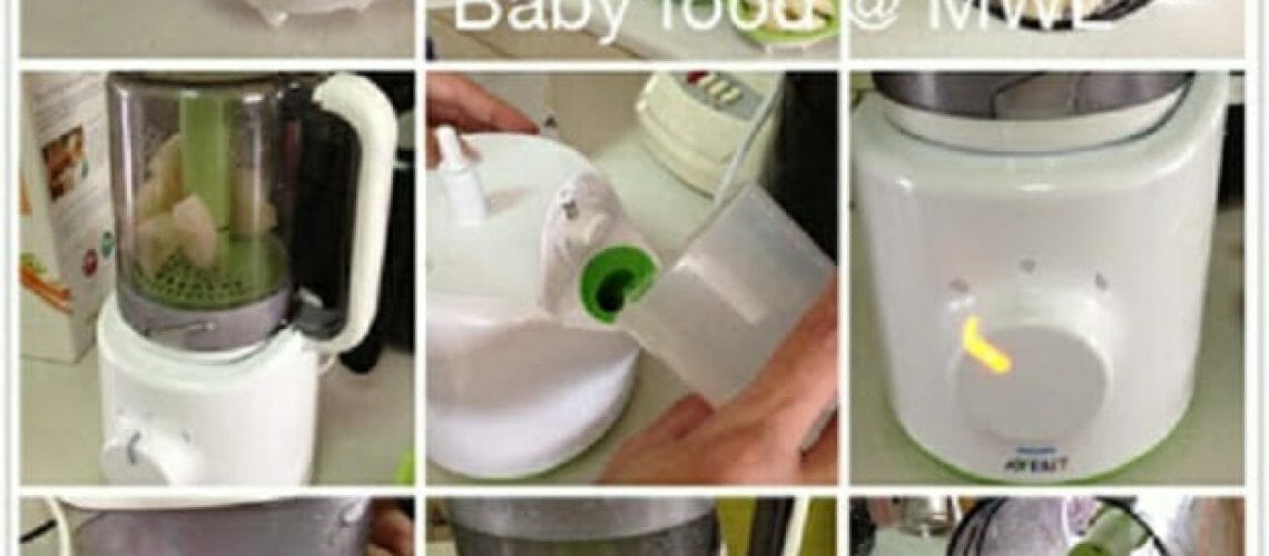 Philips Avent Combined Steamer and Blender for making yummy and